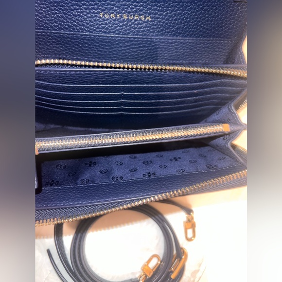 Tory Burch Crossbody Bag - Navy blue and Gold - Picture 7 of 7